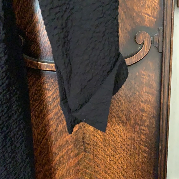 Zara NWT textured wrap mini dress or top XL - Picture 10 of 10